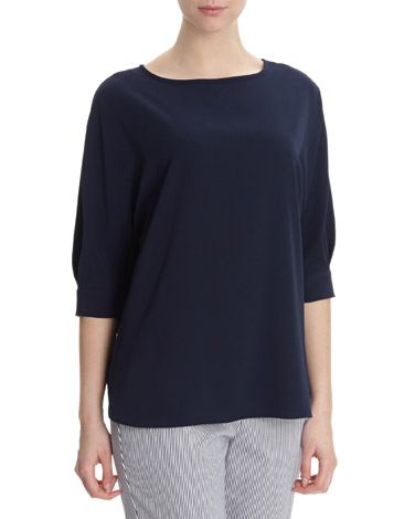 Gallery Three-Quarter Sleeve Blouse